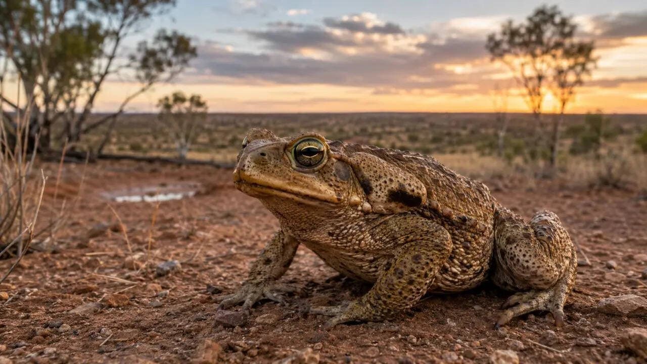 In 1930s, Australia released cane toads to fight beetles; today 200 million have taken over the country