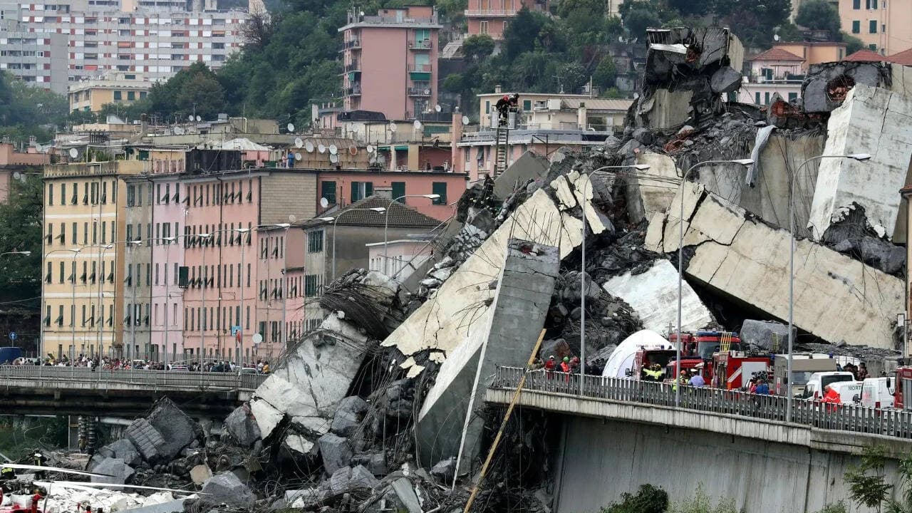 30 convicted in Genoa bridge collapse after eight years