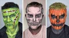 How to create three easy Halloween makeup looks with GlowUp’s Axel