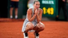 Kostyuk dedicates historic win to Ukraine