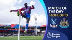 Late Mateta penalty seals comeback win for Palace against Newcastle