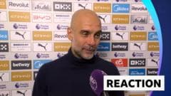 'We're not top yet' - Guardiola cautious despite win