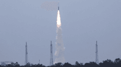 Diamonds and 'cab to orbit': Rocket aiming to transform India's space ambitions takes off
