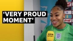 'Nerve-racking but very special' - Keating on England debut