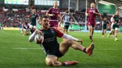 Leicester edge out Sale by point in 10-try thriller