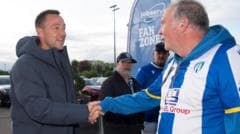 Terry attends Colchester game amid takeover reports
