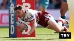 'What a player!' - Wigan's Farrimond scores solo try