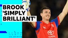 'What an innings' - Brook hits century against Sri Lanka