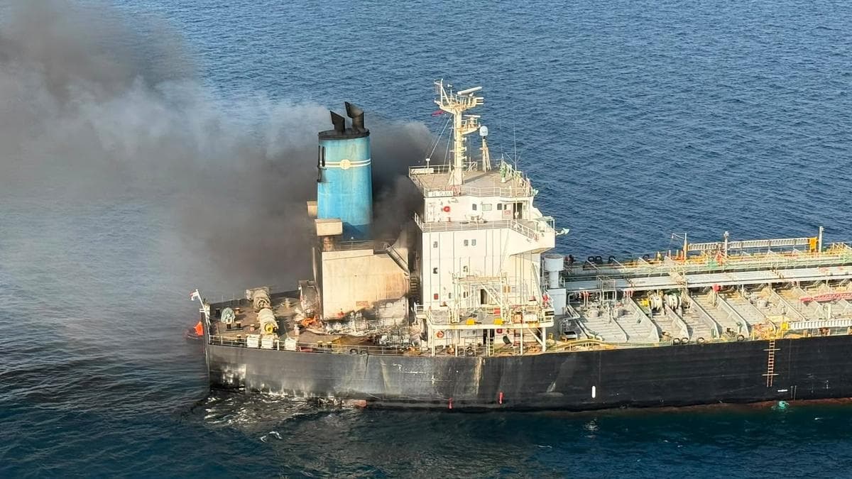Tanker El Gaia hit in the Strait of Hormuz was operating in ‘dark mode’