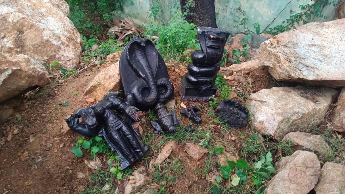 Man held for damaging temple idols in Tirupattur
