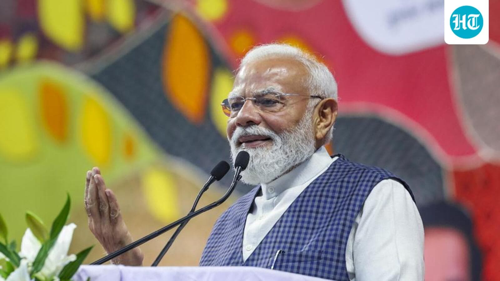 Karnataka CM change reflects public anger against Congress: PM Modi in Surat